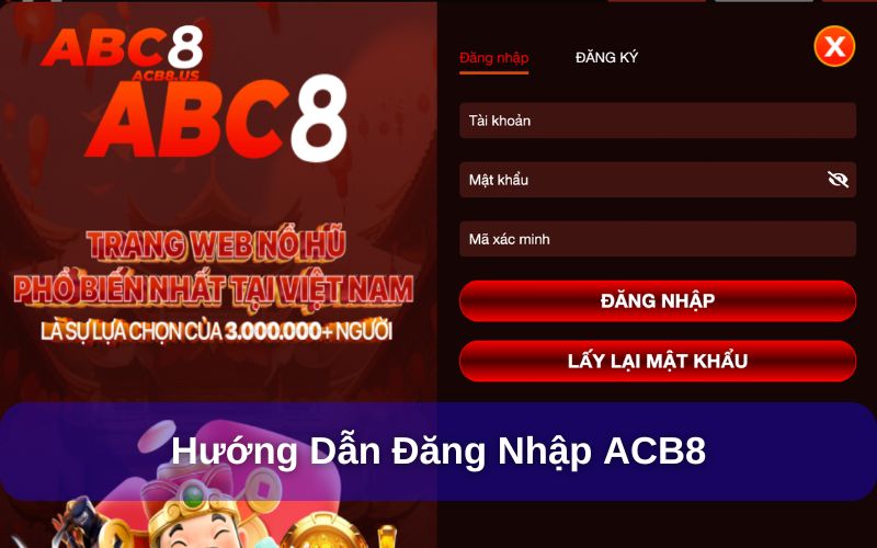 Đăng nhập ACB8 với hướng dẫn chi tiết