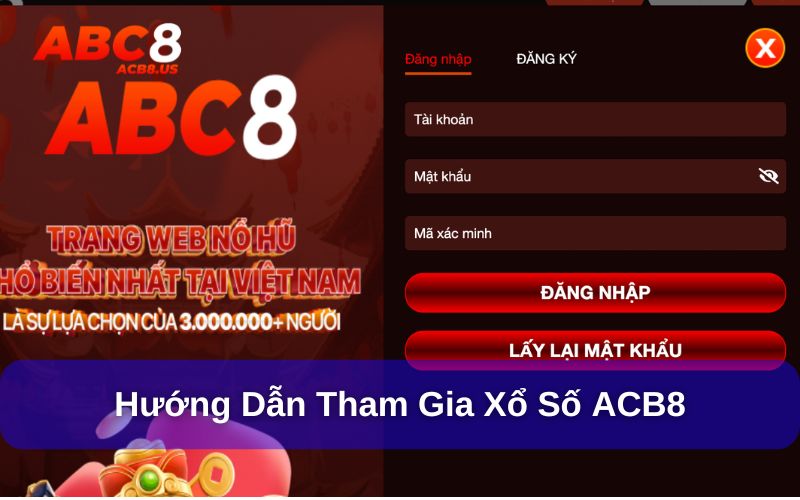 Tham gia chơi quay số tại ACB8