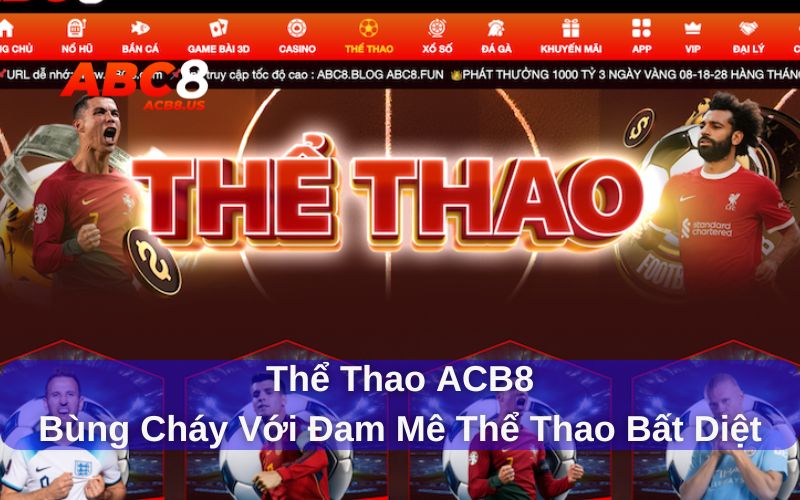Giới thiệu thể thao ACB8