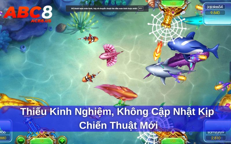 Thiếu kinh nghiệm, không cập nhật kịp chiến thuật mới