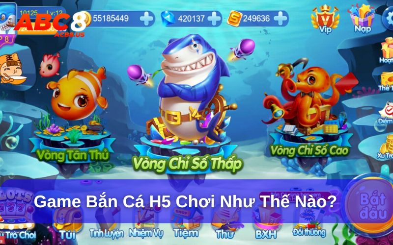 Truy cập vào trang web hoặc nền tảng hỗ trợ game H5
