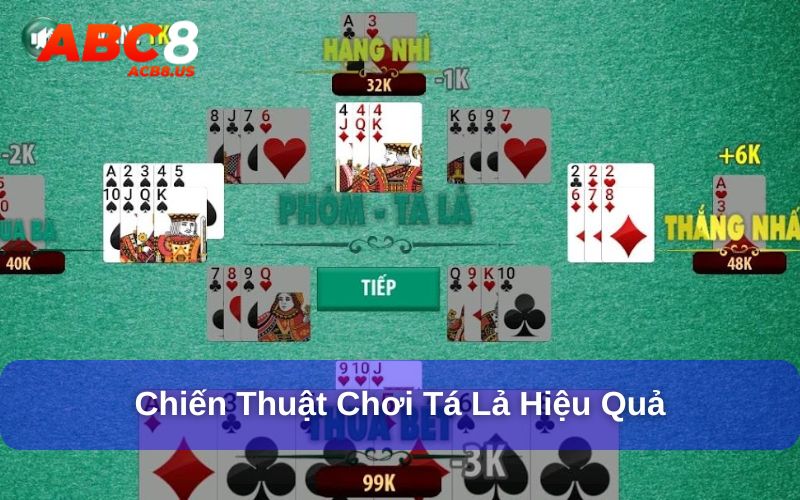 Tá Lả Là Gì? Giải Thích Từ A - Z Về Game Bài Tá Lả ACB8 Chiến thuật chơi bài tá lả tại ACB8
