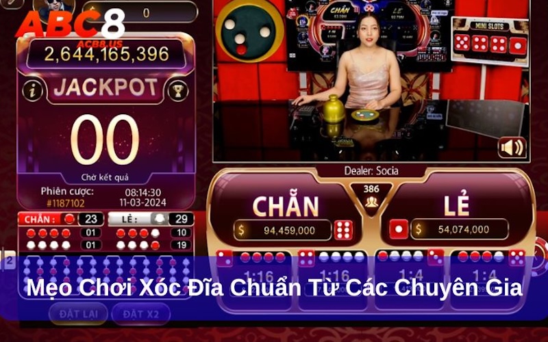 Mẹo chơi xóc đĩa