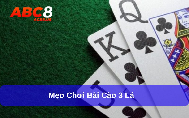 Mẹo đánh bài cào 3 lá mang lại hiệu quả cao